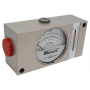 PRZEPŁYWOMIERZ 10-180L 3/4'' Z TERMOMETREM